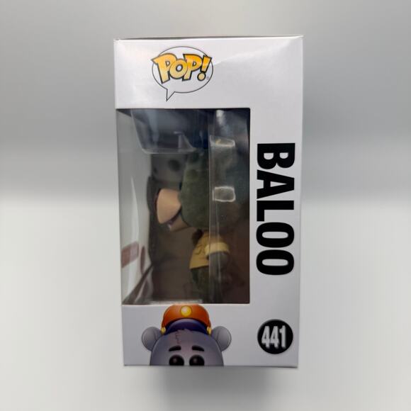 Baloo #441 Funko Pop Disney – TaleSpin – Flocked Target Exclusive - Picture 2 of 6